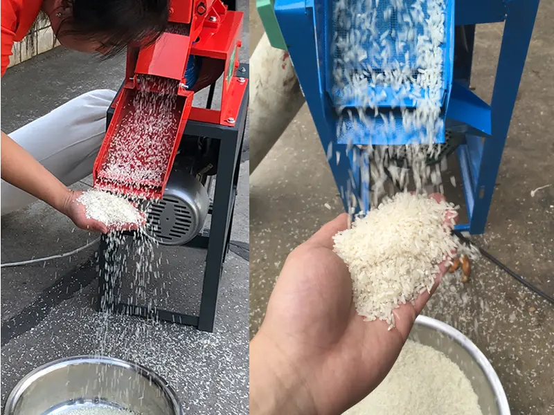 Home use rice mill